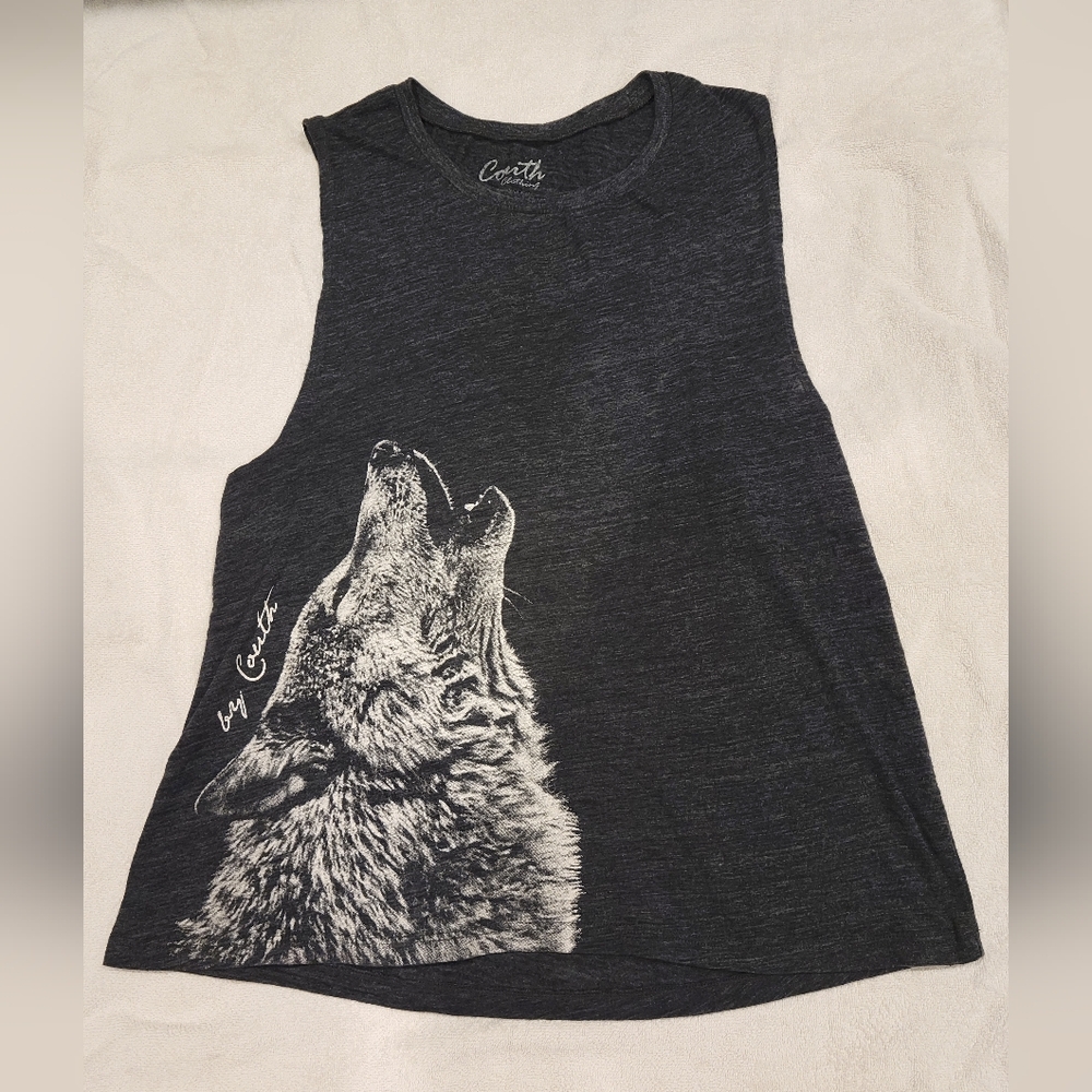 Wolf Muscle Tank